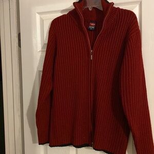Men’s XL Diesel Cardigan ribbed zip up sweater